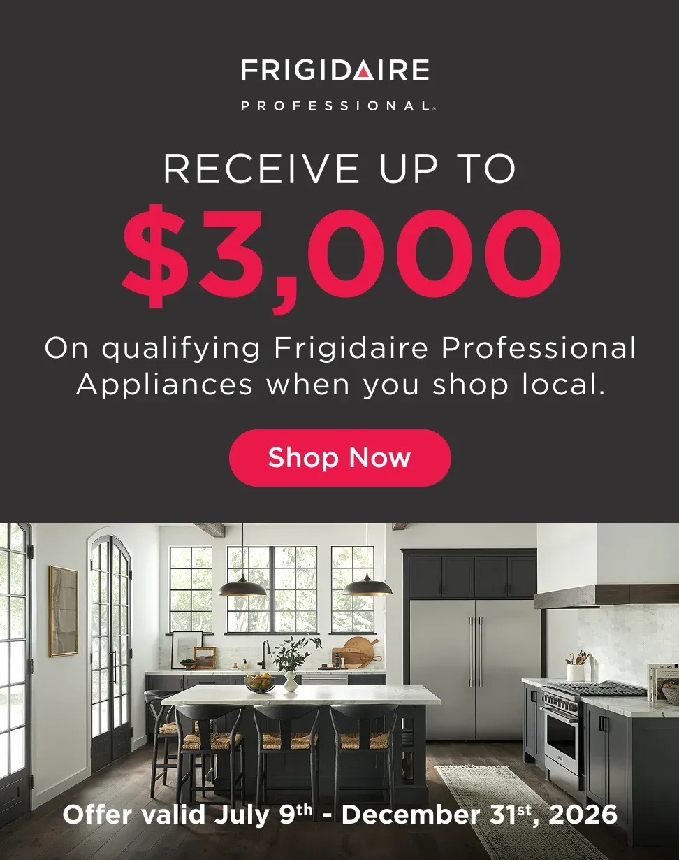 Frigidaire Professional rebate